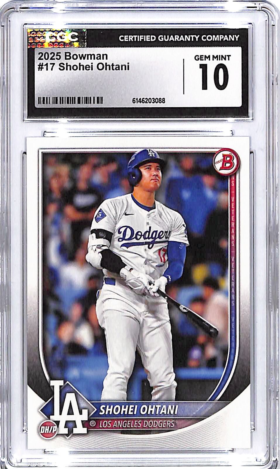 2025 Bowman Shohei Ohtani #17 CGC 10 Dodgers