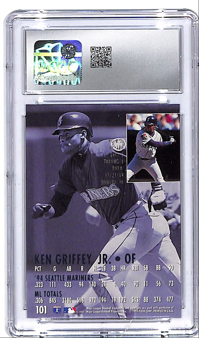 1995 Fleer Ultra Ken Griffey Jr #101 CGC 9.5 Mariners