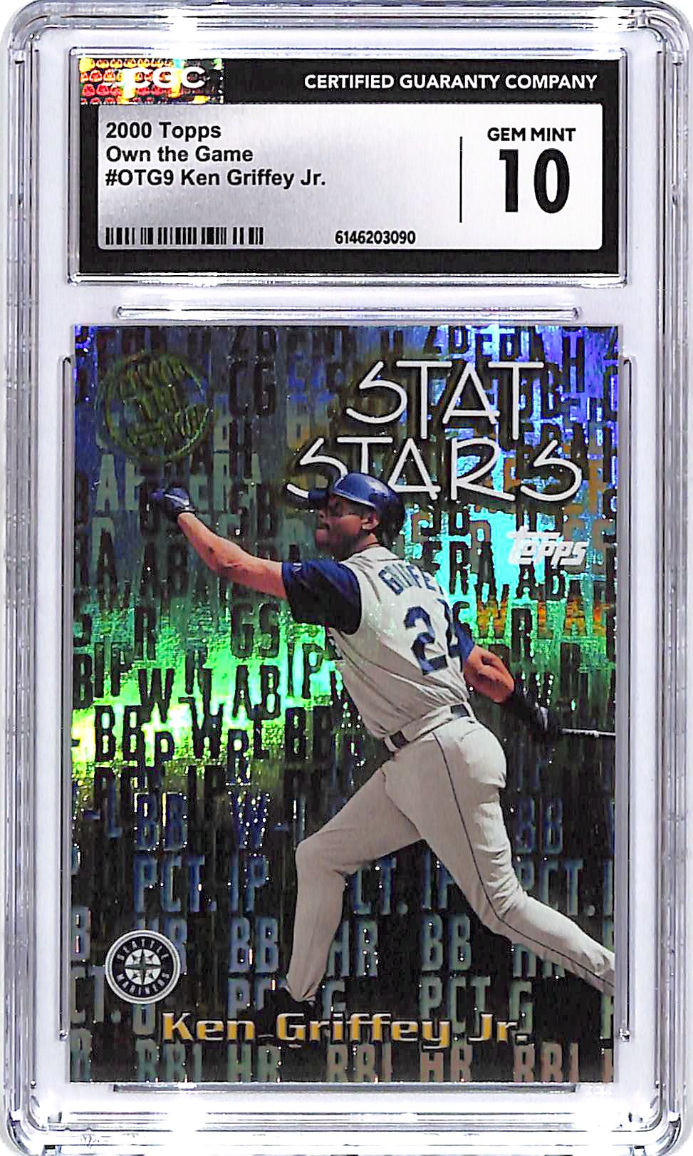 2000 Topps Ken Griffey Jr Own The Game CGC 10 Mariners