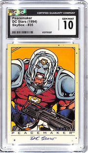 1994 Skybox DC Stars Peacemaker #35 CGC 10
