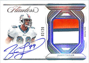 2023 Flawless Jason Taylor Auto Autograph Jersey Patch /20 Dolphins