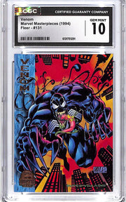 1994 Fleer Marvel Masterpieces Venom #131 CGC 10