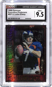 1999 Donruss John Elway Executive Producers CGC 9.5 Broncos /2806