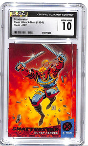 1994 Fleer Ultra X-Men Shatterstar #22 CGC 10