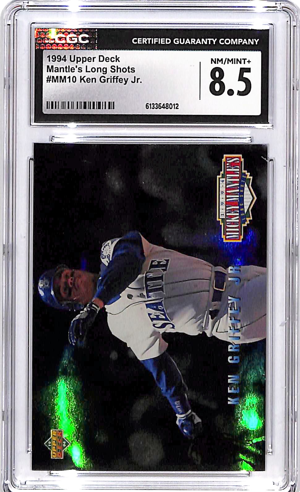 1994 Upper Deck Ken Griffey Jr Mantles Long Shots CGC 8.5 Mariners