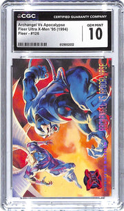 1994 Archangel Vs Apocalypse Fleer Ultra X-Men '95 #126 CGC Gem Mint 10