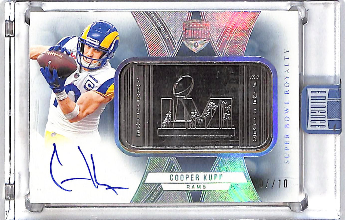 2024 Eminence Cooper Kupp Auto Autograph Super Bowl Royalty Silver Bar /10 Rams