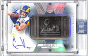 2024 Eminence Cooper Kupp Auto Autograph Super Bowl Royalty Silver Bar /10 Rams
