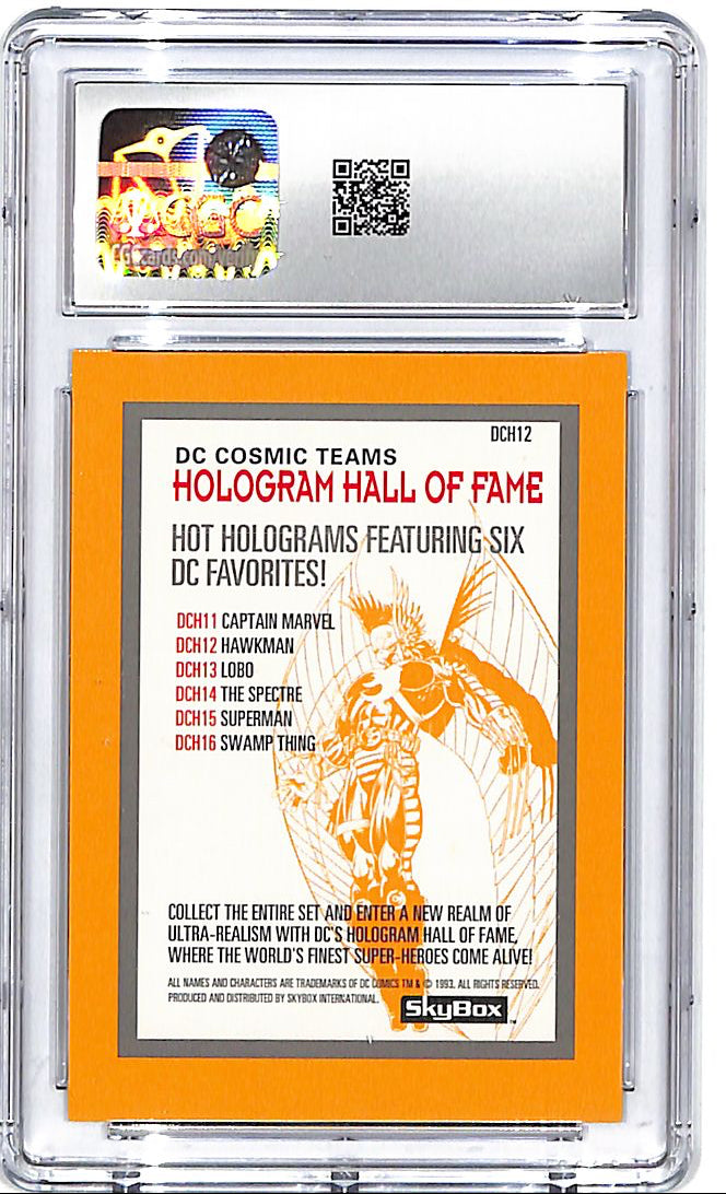 1993 Skybox DC Cosmic Teams Hackman Hologram CGC 9.5