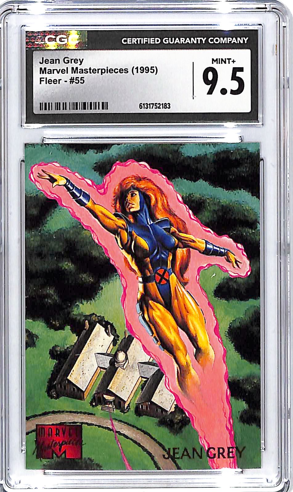 1995 Fleer Marvel Masterpieces Jean Grey #55 CGC 9.5