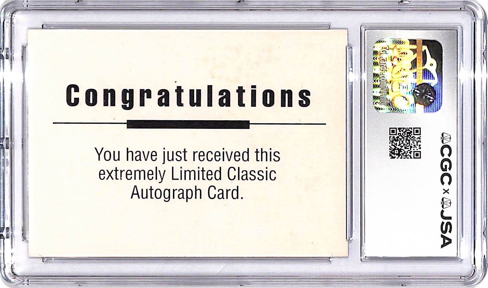 1992 Classic Desmond Howard Ty Detmer Back To Back Auto Autograph CGC JSA Authentic