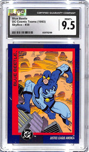 1993 Skybox DC Cosmic Teams Blue Beetle #38 CGC 9.5