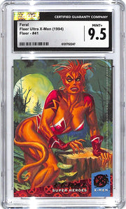 1994 Fleer Ultra X-Men Feral #41 CGC 9.5