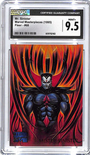 1995 Fleer Marvel Masterpieces Mr Sinister #68 CGC 9.5