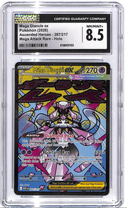 2026 Pokemon Ascended Heroes Mega Dianie EX Mega Attack Rare 267 CGC 8.5