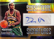 2024-25 Prizm Gary Payton Auto Autograph Gold /10 Super Sonics