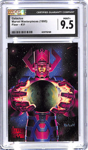 1995 Fleer Marvel Masterpieces Galactus #31 CGC 9.5