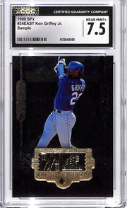 1999 SPx Ken Griffey Jr Sample CGC 7.5 Mariners