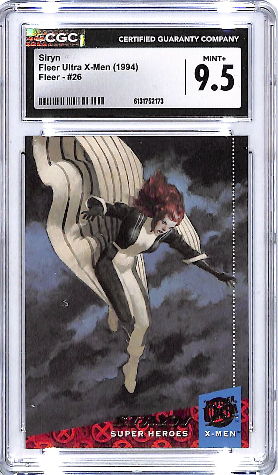 1994 Fleer Ultra X-Men Siryn #26 CGC 9.5