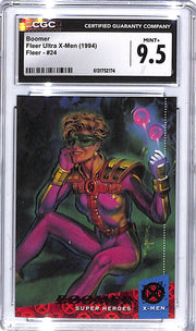 1994 Fleer Ultra X-Men Boomer #24 CGC 9.5