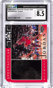 1998 Upper Deck Michael Jordan Career Collection #28 CGC 8.5 Bulls