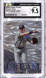 2000 Topps Finest Derek Jeter Dream Cast CGC 9.5 Yankees