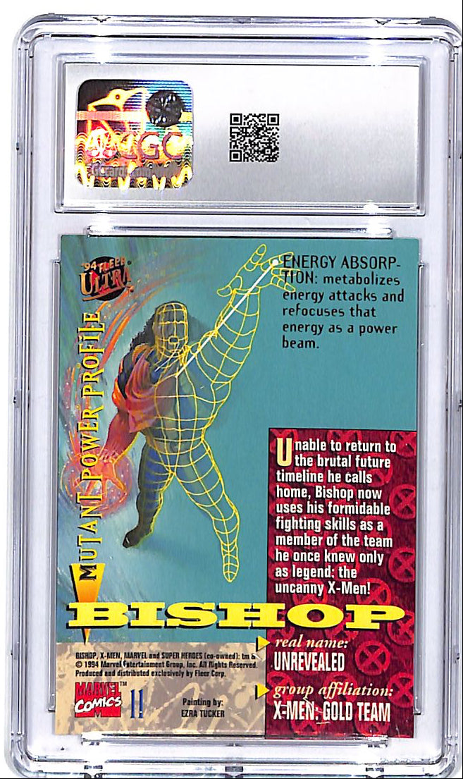 1994 Fleer Ultra X-Men Bishop #11 CGC 9.5
