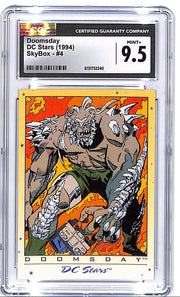 1994 Skybox DC Stars Doomsday #4 CGC 9.5