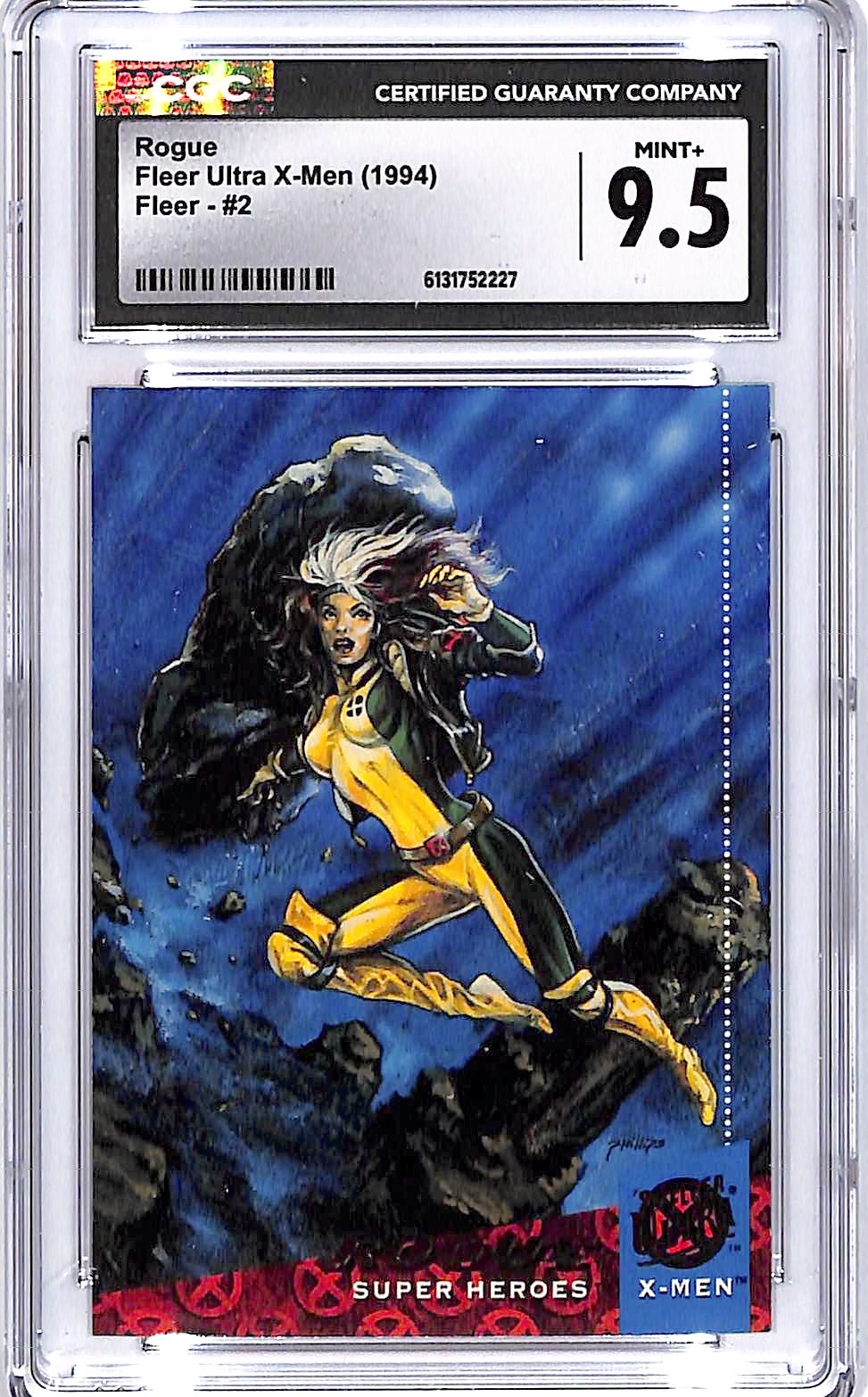 1994 Fleer Ultra X-Men Rogue #2 CGC 9.5