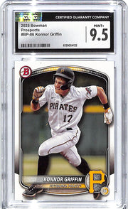 2025 Bowman Konnor Griffin Prospects BP-86 CGC 9.5 Rookie RC