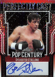 2023 Leaf Pop Century Sylvester Stallone Auto Autograph Rocky Perfectly Cast 1/1