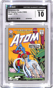 1992 Impel DC Cosmic Cards The Atom Showcase #176 CGC 10