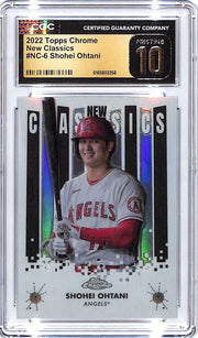 2022 Topps Chrome Shohei Ohtani New Classics CGC 10 Pristine Angels