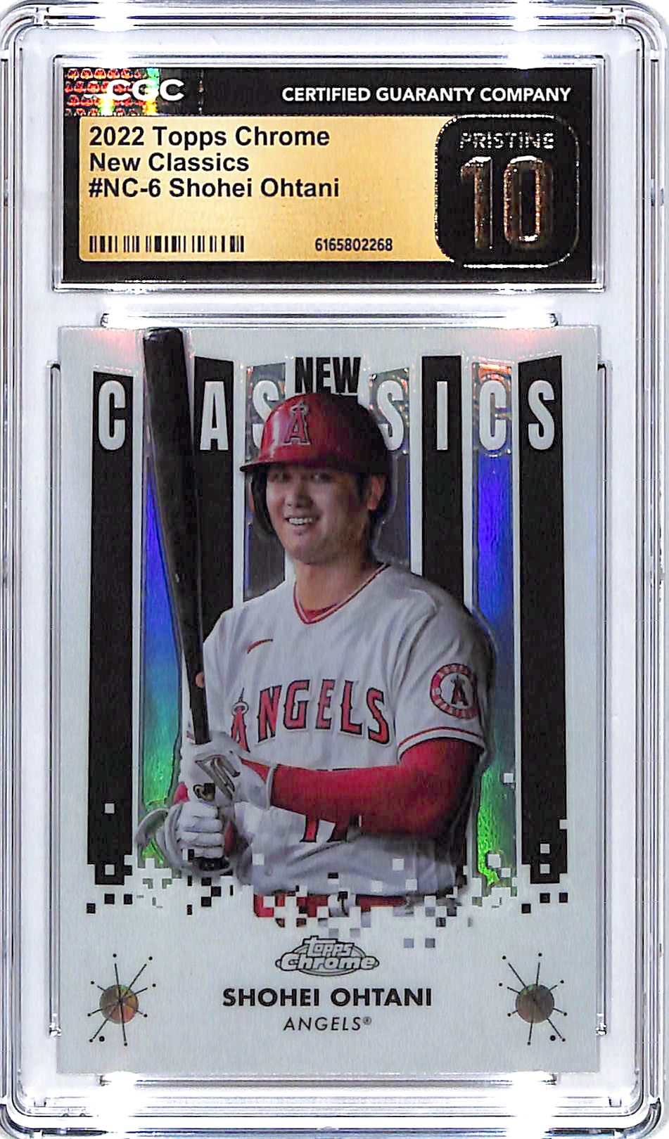 2022 Topps Chrome Shohei Ohtani New Classics CGC 10 Pristine Angels