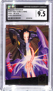 1994 Fleer Ultra X-Men Magneto Defeated Fatal Attractions #5 CGC 9.5
