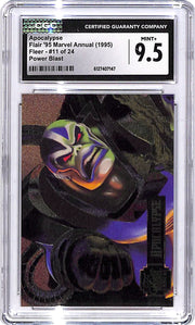 1995 Fleer Flair 95 Marvel Annual Apocalypse Power Blast #11 CGC 9.5