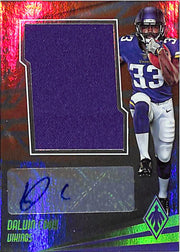 2017 Phoenix Dalvin Cook Auto Autograph Rookie RC Jersey Patch Orange /49 RPA Vikings