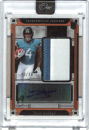 2023 Panini One Tank Bigsby Auto Autograph Rookie RC Patch Jersey RPA /99 Jaguars