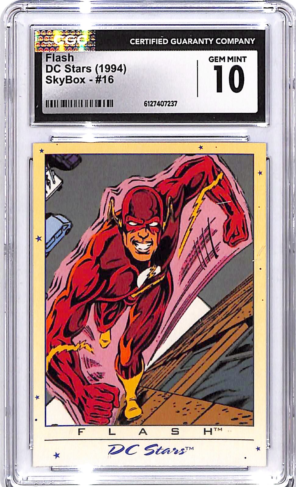 1994 Skybox DC Stars Flash #16 CGC 10