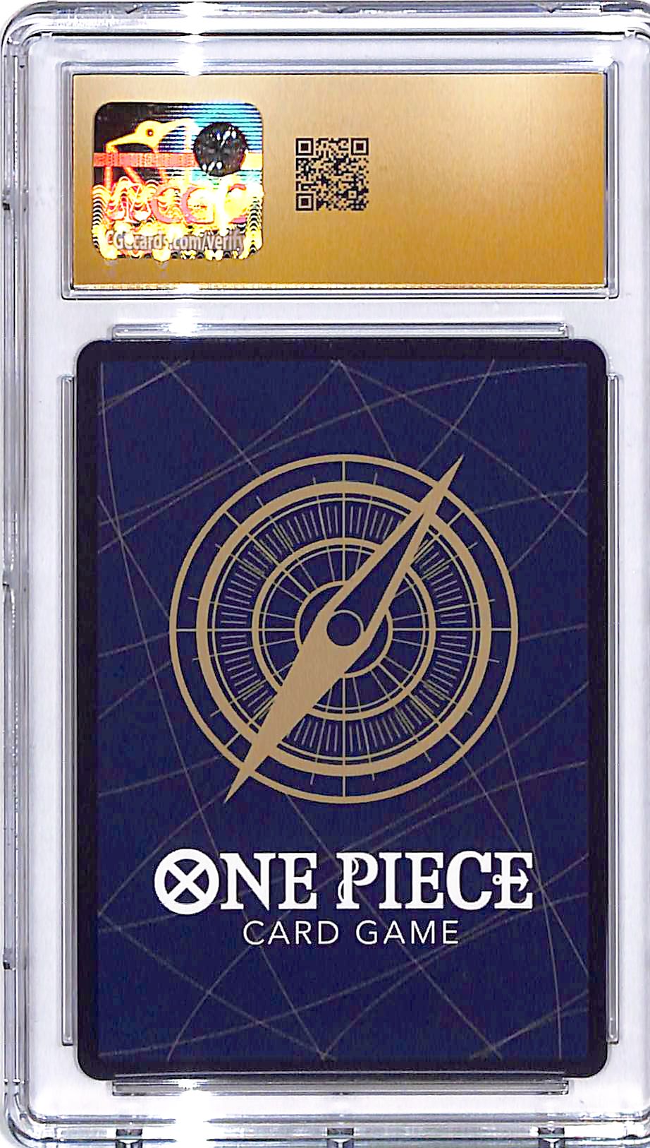 One Piece Japanese Carrying on His Will OP13 Partgas D Ace 119 Secret Rare CGC 10 Pristine