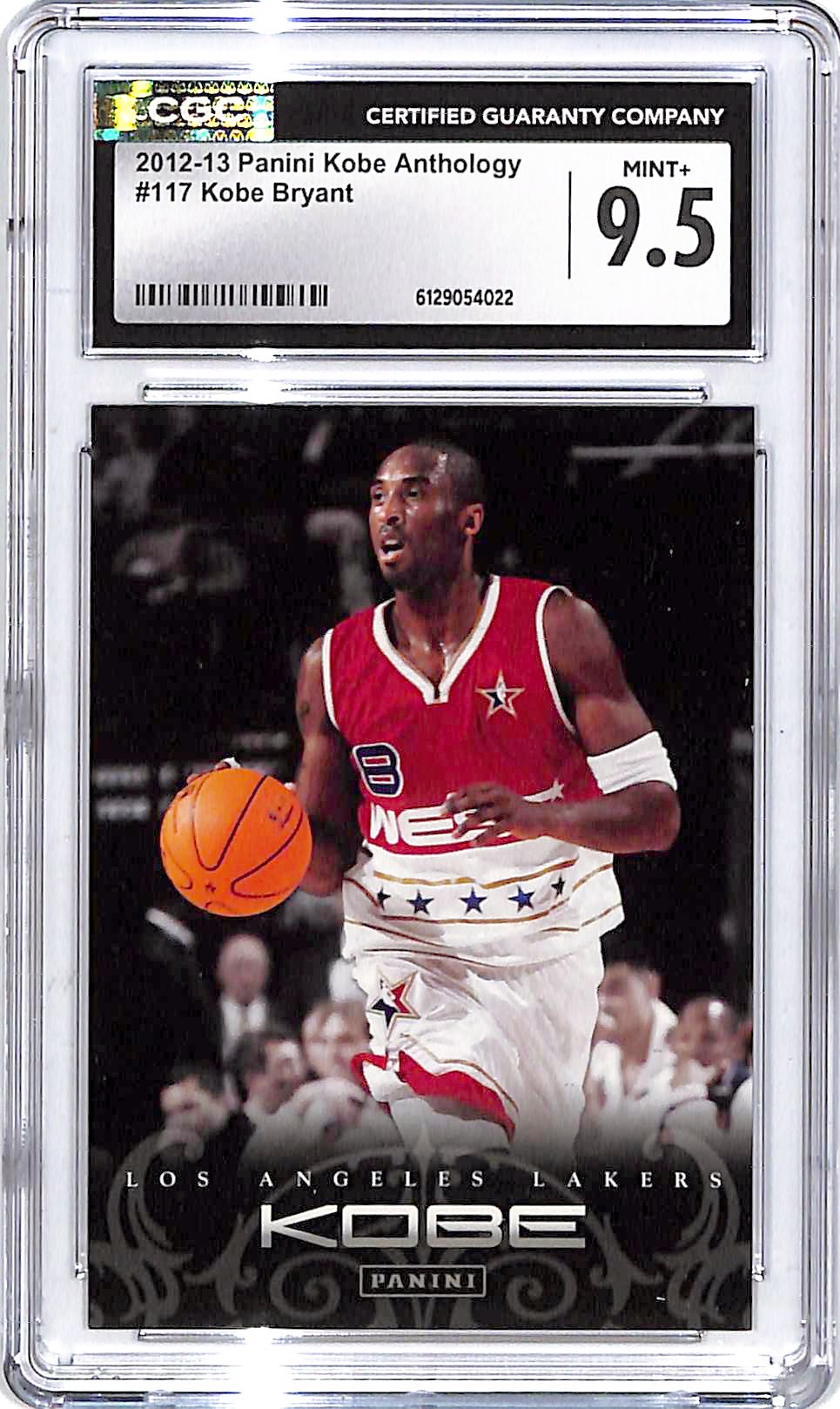 2012-13 Panini Kobe Anthology Kobe Bryant #117 CGC 9.5 Lakers