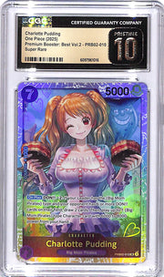 One Piece Premium Booster Best Vol 2 PRB02 Charlotte Pudding 010 CGC 10 Pristine