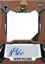 2025 Phoenix Savion Williams Auto Autograph Rookie RC Patch Jersey Bronze /199 Pandora RPA