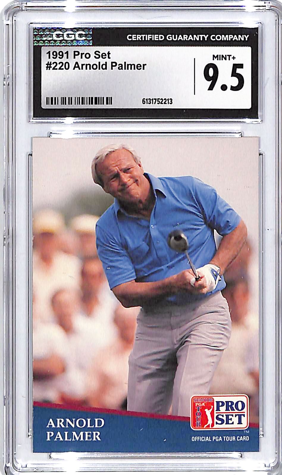1991 Pro Set Arnold Palmer #220 CGC 9.5