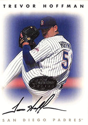 1996 Leaf Signature Series Trevor Hoffman Auto Autograph Padres