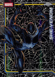 2026 Topps Chrome Marvel Comics She-Venom Spider Web Refractor /399