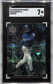 1999 Upper Deck Hologrfx Ken Griffey Jr Starview SGC 7 Mariners