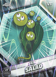 2026 Topps Chrome VeeFriends Pea Salad Aqua Raywave Refractor /199
