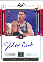2022 Impeccable WWE Julius Creed Auto Autograph Rookie RC /25 Illustrious Ink