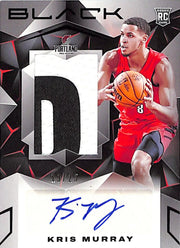 2023-24 Panini Black Kris Murray Auto Autograph Rookie RC Patch /25 Jersey